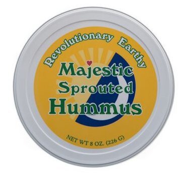 Sprouted Raw Garlic Hummus, Majestic Garlic