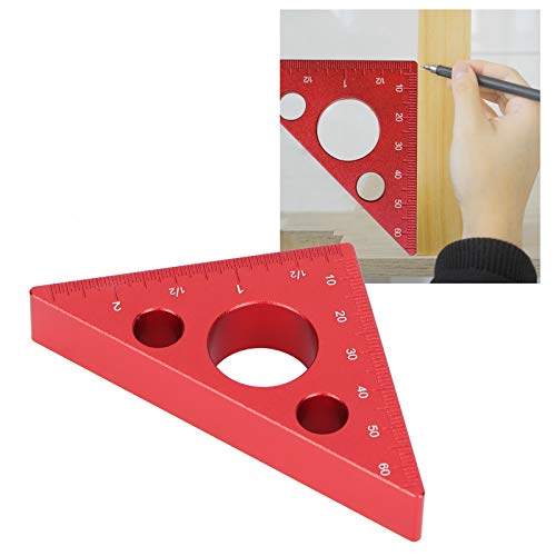 Righello Triangolare in Lega di Alluminio