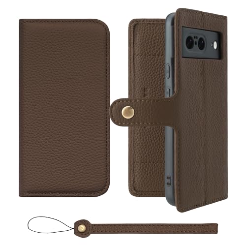 HANATORA for Google Pixel 8 �P�[�X �蒠�^ �{�v �X�}�z�P�[�X �X�}�z �X�^���h �X�g���b�v �t�� �V�������N�J�[�t���U�[ �x���g���� �}�O�l�b�g�Ȃ� �g�[�v H0XB-GP8-Taupe �M�t�g �a���� ���� �j�� �ޏ� ����