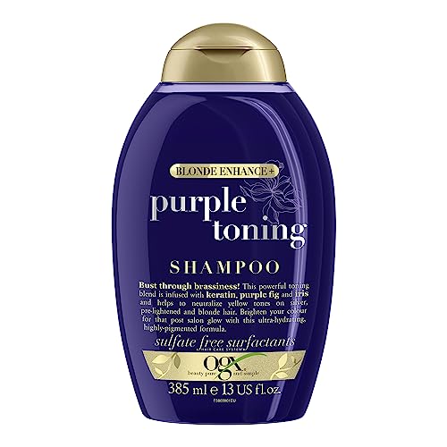 OGX Sulfate Free Blonde Enhance Purple Shampoo 385ml