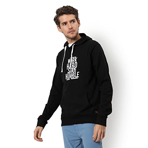 Image of CAHOOT Men's Printed Sweatshirt Regular Fit for Casual Wear | Full Sleeve | Cotton | Stylish Sweatshirt Crafted with Comfort Fit and High Performance for Everyday We