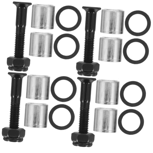 ifundom 1set Skateboard Hardware Fixing Tools Washers and Bolts for Enhanced Stability and Easy Installation Complete Bridge Bolts Sleeves for Skateboard Maintenance