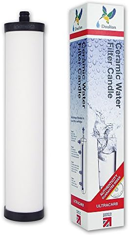 1 x ORIGINAL Doulton M15 Ultracarb 4-Stage Ceramic Water Filter Candle Compatible with Franke 02, FR02, FRX02