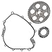 Caltric Starter Clutch and Gear Idler and Gasket Compatible with Yamaha Grizzly 660 YFM660 4X4 2003-2008