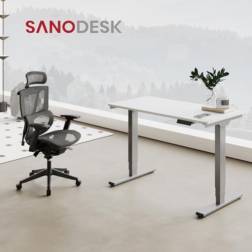 Table électrique SANODESK EC4 bureau motorisé réglable 140x80 - 4