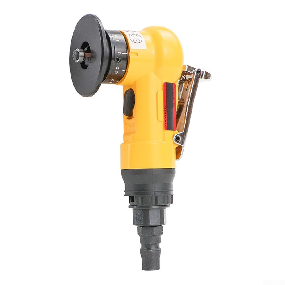 Máquina de biselado neumática industrial con bloqueo de gatillo de seguridad, opciones de doble hoja, diseño ligero y lubricante y rodamientos para soporte de mantenimiento (paquete C 2)