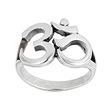 om aum symbol meaning .925er Sterling Silber. Silverly Frauen Männer .925 Sterling Silber OM Aum Ohm Hindu Sanskrit Klobig polierte Ring