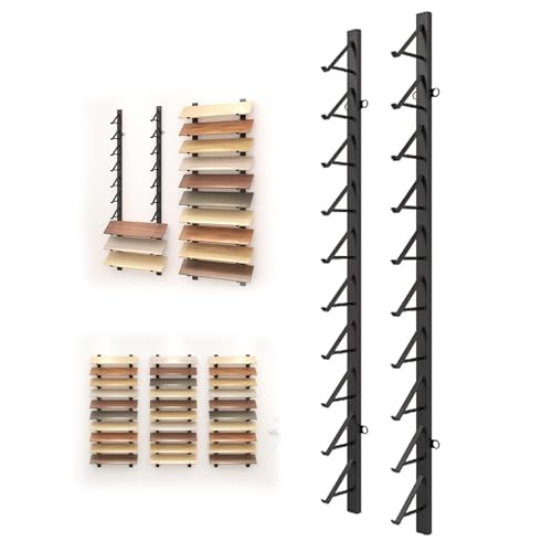 Soporte de metal para azulejos con acceso rapido a materiales de construccion