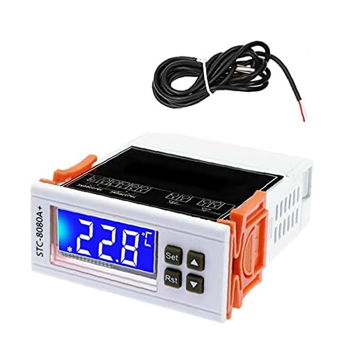 Controlador de temperatura 220V Calefacción digital Refrescicio de reptil de enfriamiento con descongelamiento del temporizador