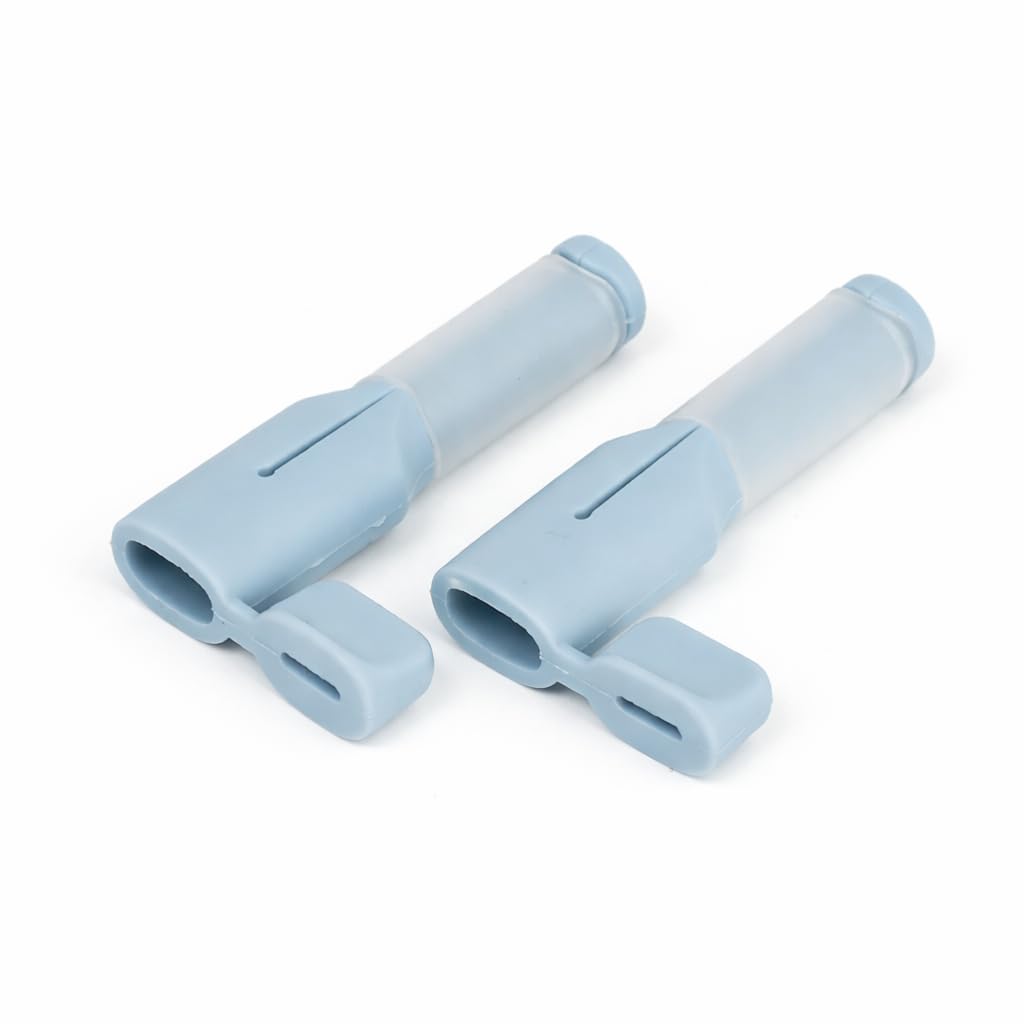 Confezione da 2 protezioni per cavi USB-C in morbido silicone, custodia flessibile per cavo di ricarica, copertura anti piegatura, organizer per cavi per protezione caricabatterie Android, blu, per