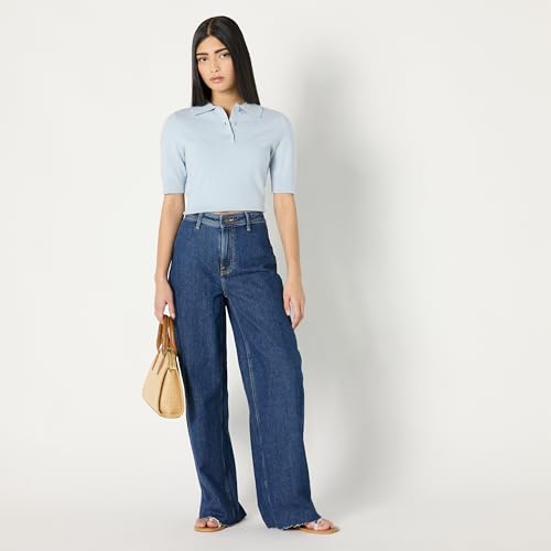 The Drop Women's Standard Kori Relaxed Wide Leg4