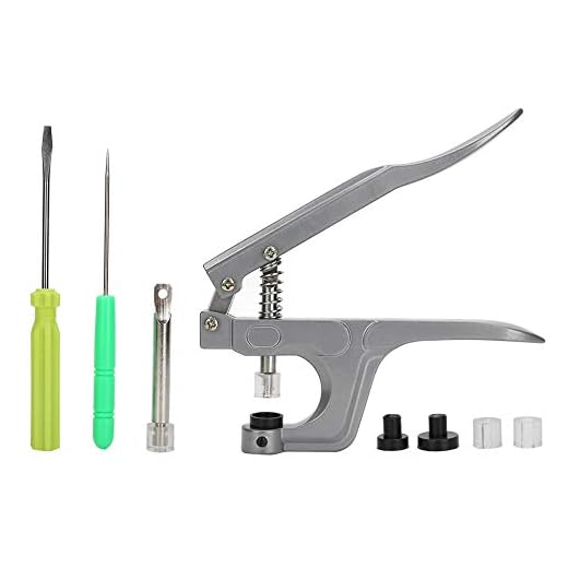 QANYEGN Alicate De Pressão De Alumínio, Ferramentas De Instalação De Alicate De Mão, Alicate De Botão De Pressão De Resina Plástica Para Acessório De Couro [Audio CD]