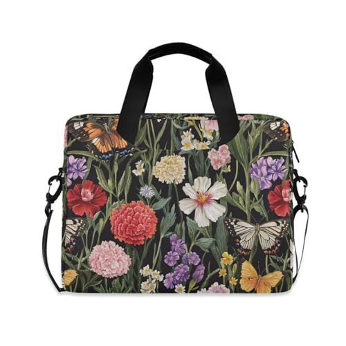 Funda para Laptop 15.6 pulg con Asa y Correa Negro miniatura 1