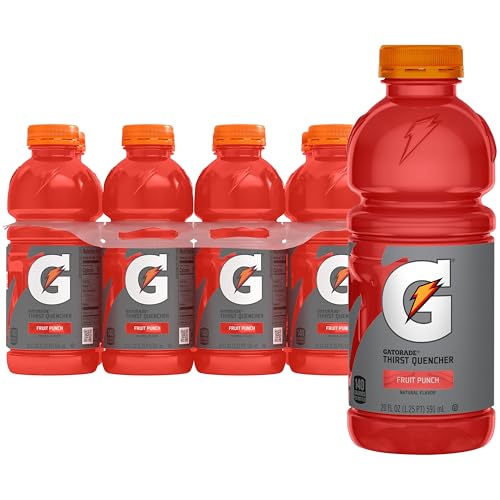 Image of Gatorade Thirst Quencher, Fruit Punch, 20 Fl Oz (Pack of 8)