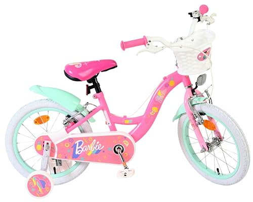 Vélo enfant Barbie Volare 16 pouces pour des balades amusantes au parc