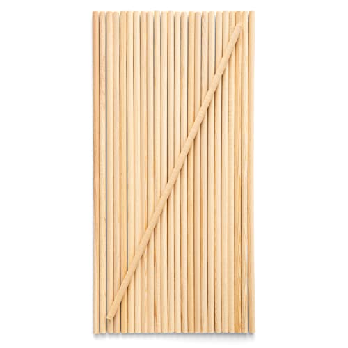 Mendi 50 Woodstick 50 cm x 10 mm (19" x 0.39"), Beige