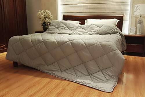 JRD Couette en Microfibre avec AloeVera réversible 220 x 220 cm