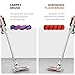 GOOVI Cordless Vacuum Cleaner, New Upgraded Version of Brush Head, 60 Minutes Long Runtime, Stick Vacuum Cleaner with a Charging Stand, Convenient Stick and Handheld Vac