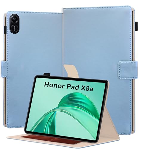 Image of TGK Flip Case Cover for Honor Pad X8a 11 inch Tablet with Stylus Holder (Sky Blue)