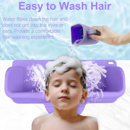 Hair Washing Station for Kids for Sink - Portable Shampoo Bowl Adults by nestery - Image 2