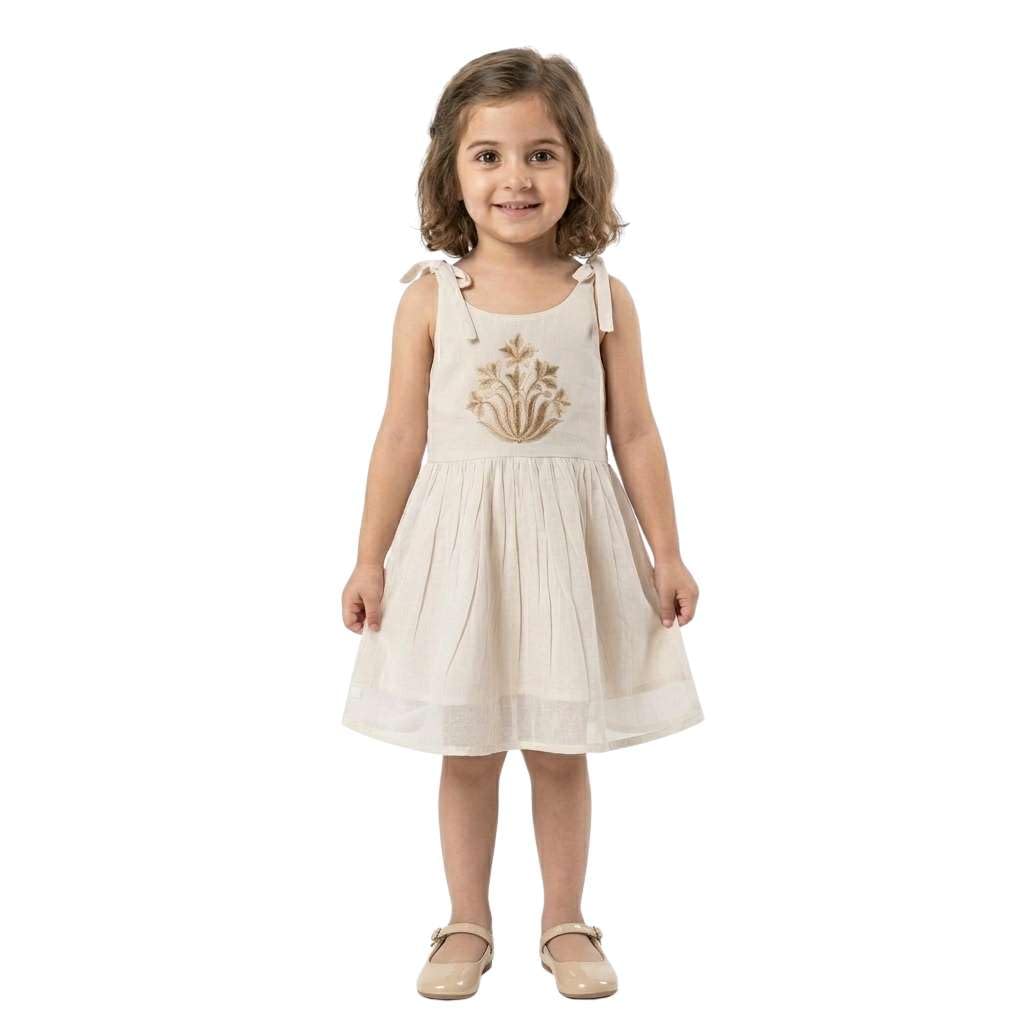 Styronis Girls Cotton Sleeveless Dress | Frock for Baby Girls & Kids | Soft Breathable Summer Wear Floral Design | Lightwe... - Review, Price and Buying Guide