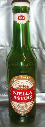 'STELLA ASTOIS' FUN ADULTS MONEY BOTTLE/SAVINGS MONEY BOTTLE/ NOVELTY MONEY BOX-60 cm height