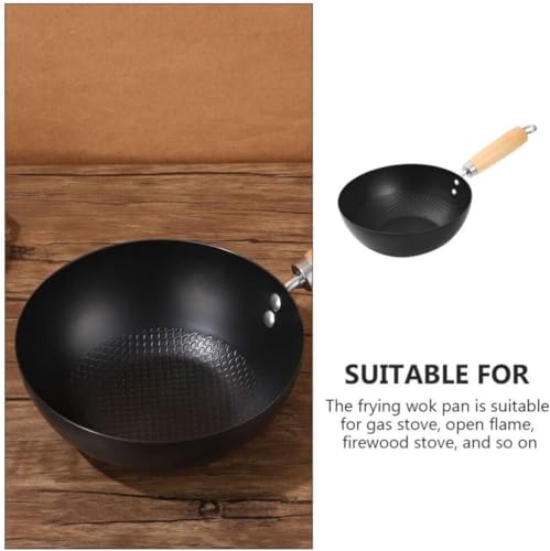 Wok de hierro antiadherente diámetro 24 cm miniatura 5