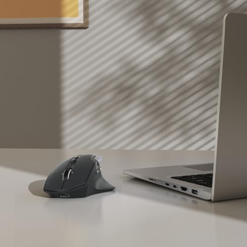 Souris multi-appareils Hama WM-900 sans fil rechargeable noire - 7