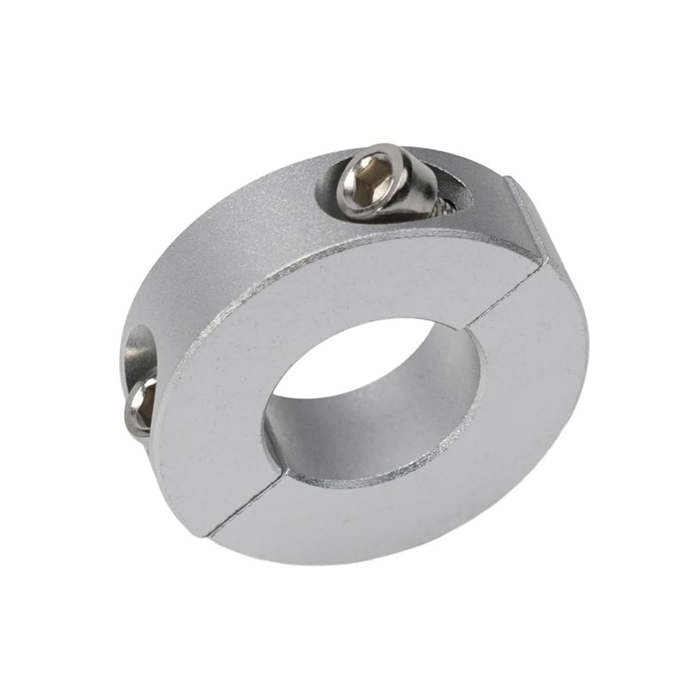 GOHAPY Aluminum Alloy Clamp Collar, Fixed Ring Tool Parts, Type Double Split Shaft Inner Dia 13 20 30mm(16mm)