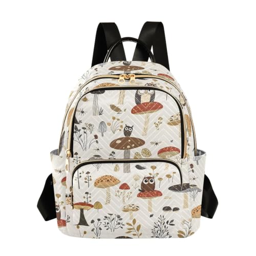 Sac à dos antivol hibou pour femme, le petit format sécurisé au quotidien
