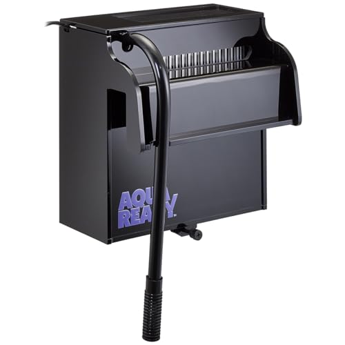 Image of AquaReady Aquarium Power Filter, Customizeable Media Basket, Refugium Light Window, Ultra Quiet Low Profile Design, Includes Media Basket