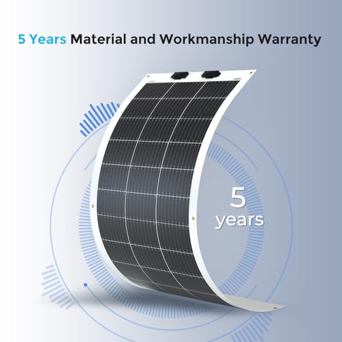 Renogy Flexible Solar Panel 100 Watt, 240° Ultra Lightweight - image 7