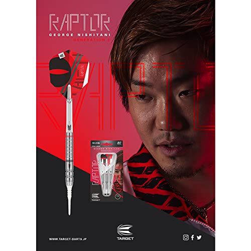 TARGETターゲットRAPTORラプター西谷譲二19.5g定価/12018円 ダーツ > ソフトダーツ > ブランド【タ行】 > ターゲット
