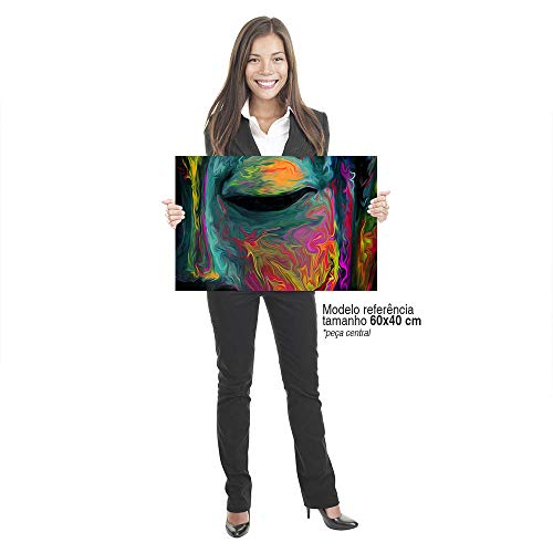 Quadros Decorativos Buda 60x120 Parede Sala Budismo Abstrato