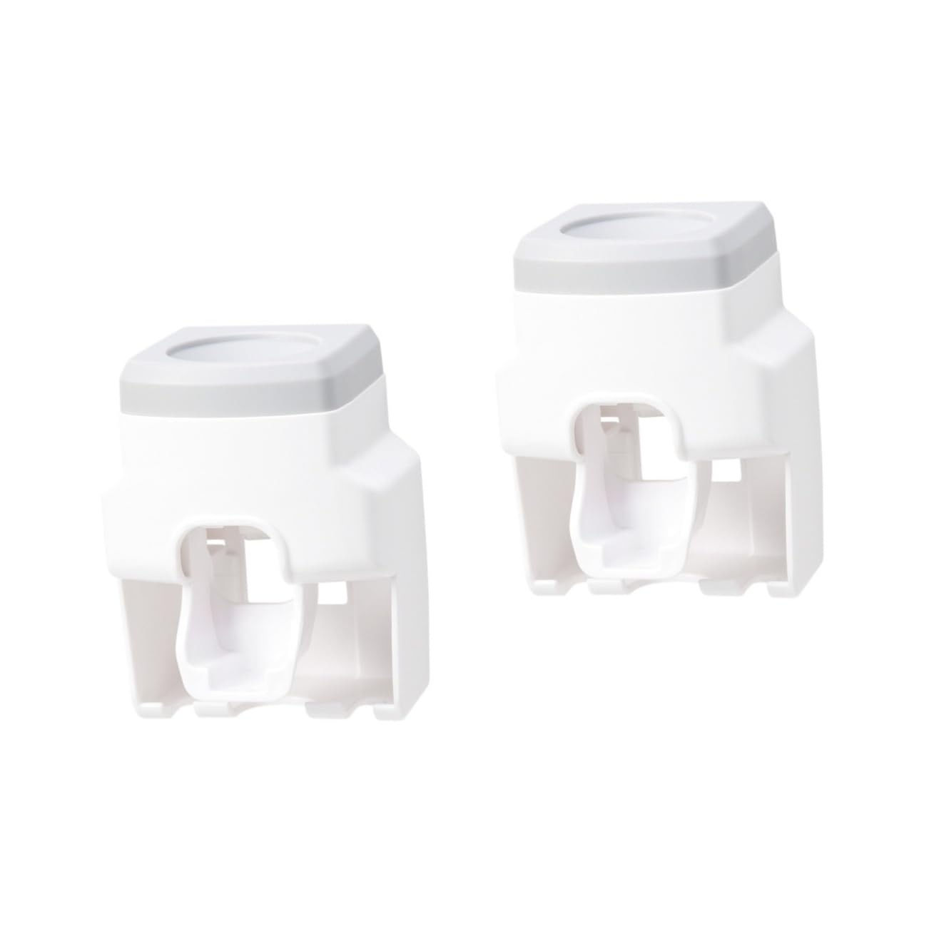 Amosfun 2pezzi Per Spazzolini e Dentifricio Design Squeezer Per Dentifricio Multifunzionale Facile Installazione Organizer Per