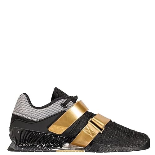 Nike Nike Romaleos 4 Weightlifting Shoes (CD3463-001, Black/Metallic Gold/White/Metallic Gold) Size 10