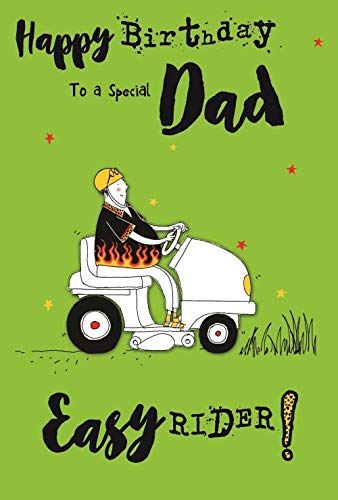 to A Wonderful Dad Easy Rider Witty Funny Happy Birthday Card