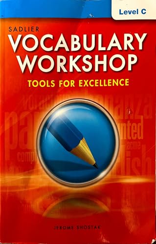 Vocabulary Workshop ,Level C ,Tools For Excellence 1421718081 Book Cover