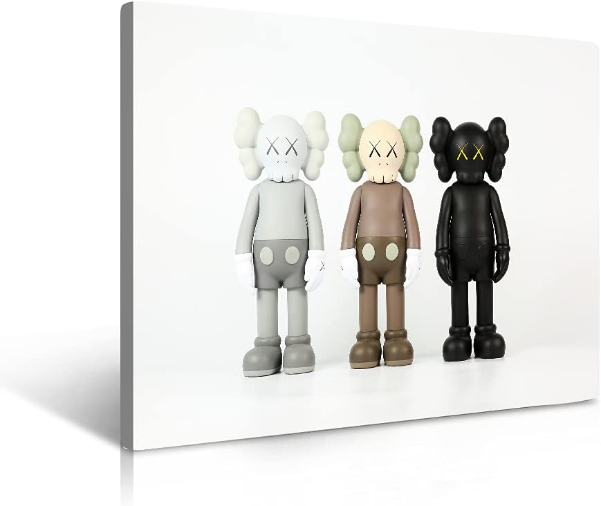 Kawsアートパネル カウズ 画像装飾絵画 ポップ 絵画 インテリア おしゃれカウズ フィギュア 絵画 抽象画