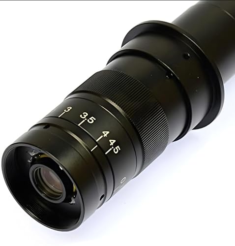 Image of DKP Medicams Max 200X Zoom C-Mount Glass Lens Adapter F /Industry Microscope Camera Objective C-Mount Port