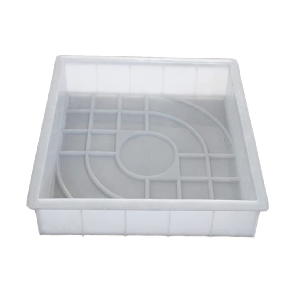 Stampi in silicone, per creare vialetti, fai da te, mattoni, cemento, pietra, stampo quadrato per lastre, patio, giardino, prato, pavimentazione, vialetto, strada