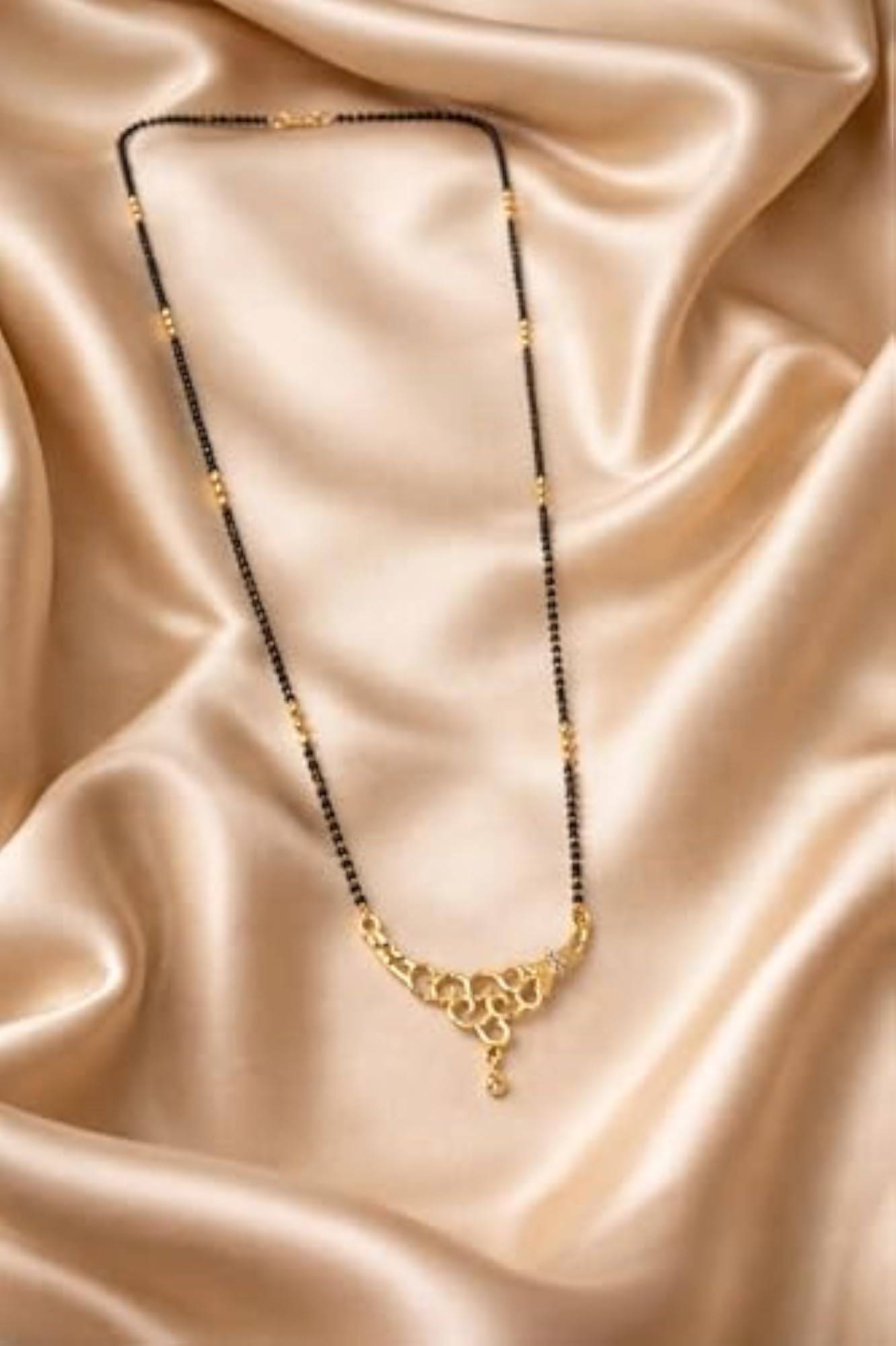 Traditional South Indian Mangalsutra for Women, 1 Gram Gold