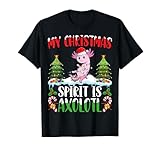 Photo Gallery axolotl wearing santa hat christmas lights tree axolotl xmas maglietta Photo Gallery axolotl wearing santa hat christmas lights tree axolotl xmas maglietta
