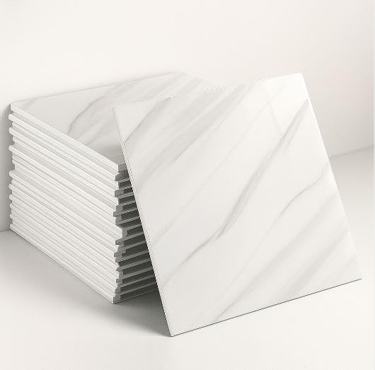 Image of WALLVEAR UV Marble Wall Panel 2x2 Ft PVC High Gloss Sheet (16)