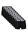 Produktbild HIKARO Men's Cotton Boxers Boxershorts, Schwarz, 36, 10er-Pack
