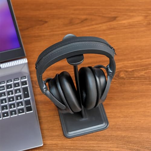 Image of WC BandZ QC35 - Silicone Headband Cover for Bose QuietComfort 35, 35ii & 45 | Made by Wicked Cushions | Also fits QC 2023 & More, Enhanced Style & Sweat Protection | Black