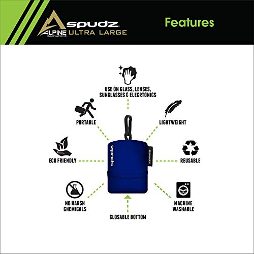 image for SPUDZ Ultra | Microfiber Cloth Screen Cleaner and Lens Cleaner | Closa