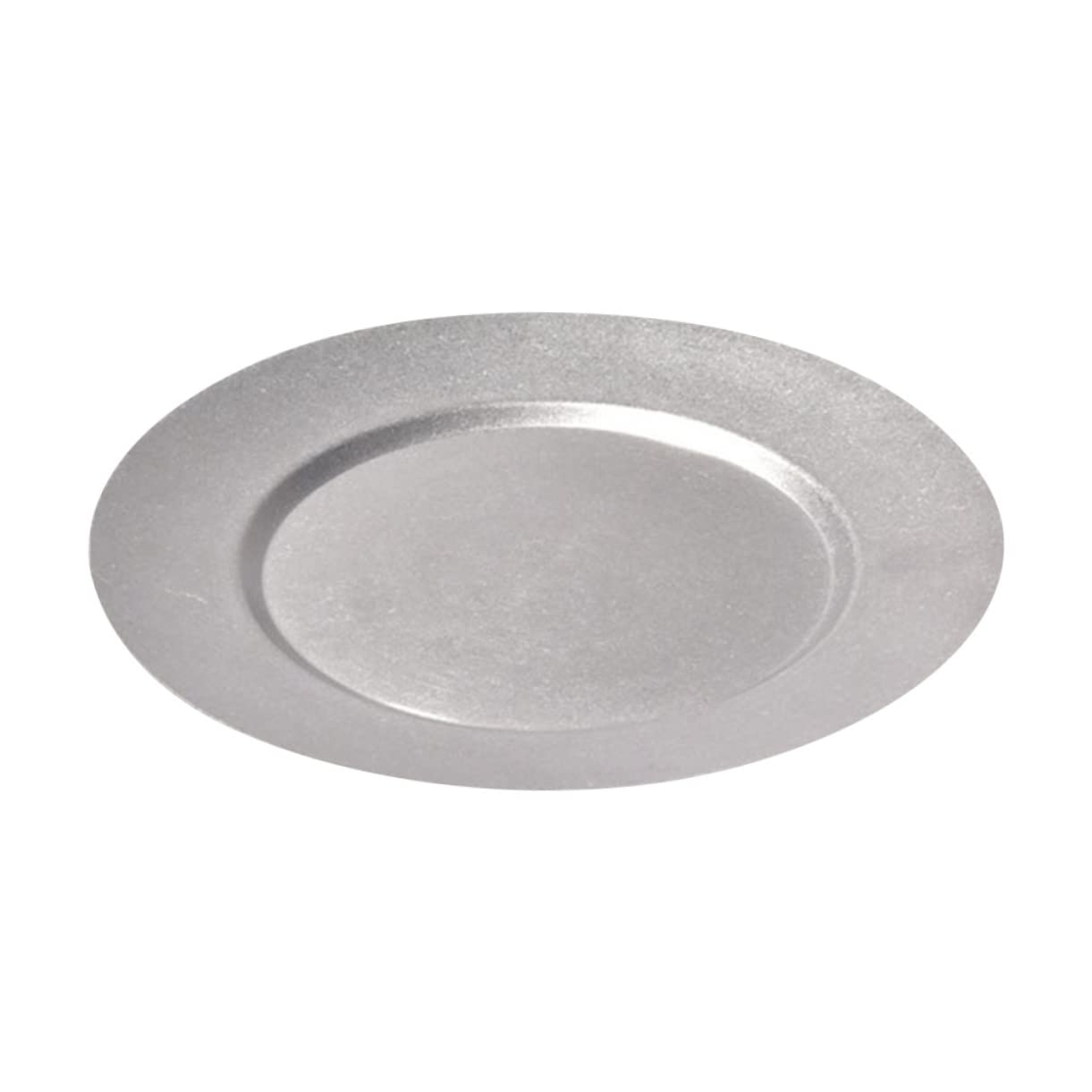 OFFSCH Camping Plates Vintage Dinnerware Plates Stainless Steel Plate Easy to Clean Safe