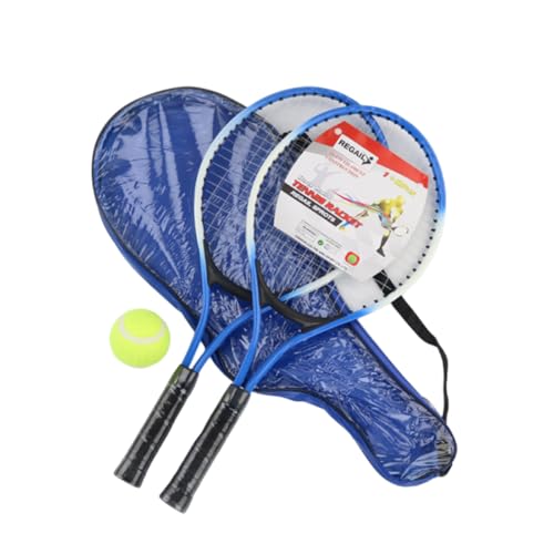 Set De Raquetas De Tenis para Niños Incluye 2 Raquetas Y 1 Pelota De Tenis Blanda Portátil Y Adecuado para Que Principiantes Y Niños Pequeños Practiquen Tenis