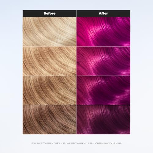 Image of XMONDO Color Purple + Pink Shade Shift Depositing Mask, Hair Dye, 8 Fl Oz